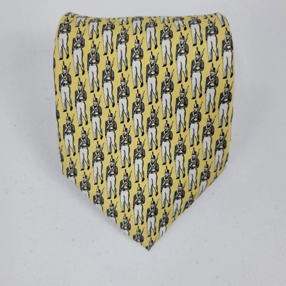 Rivety of Boston Tie yellow soldier 132‎
